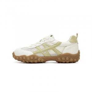 DAPHNE Дышащие женские низкие кэжуал туфли бежево-желтые, цвет Beige Yellow