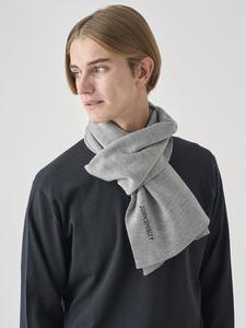 JS Вязаный шарф интарсия с логотипом | А4846 | 24G