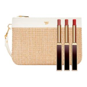 Ультратонкая помада-стик TF Smoke Brown питательная легко растушевывается комплектация 0,9г+0,9г+0,9г TOM FORD, Three-Piece Set: Glossy Lipstick #153+Glossy Lipstick #151+Glossy Lipstick #155