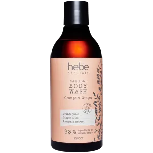 Hebe Naturals Pomarańcza&Imbir гель для душа, 400 мл