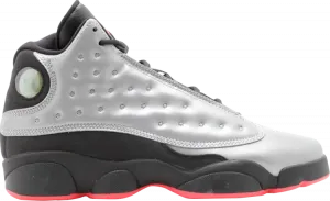 Кроссовки Air Jordan 13 Retro Premium GS Reflective Silver, серебряный