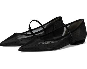 Туфли на плоской подошве Tory Burch Double T-Buckle Mary Jane, цвет Nero