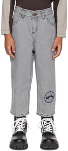 Детские серые джинсы-баллоны Wynken