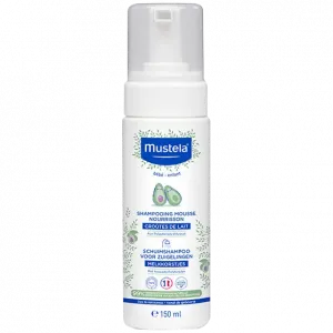 Mustela пенный шампунь для малышей, 150 мл