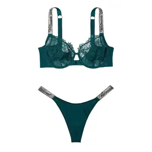 Victoria's Secret Женский комплект нижнего белья Green