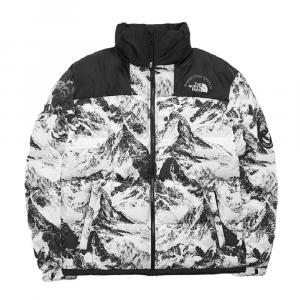 Пуховик The North Face Novelty Eco Gtx Mountain, белый/черный