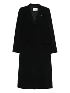 Пальто из шерстяной смеси Manuel Ritz, черный