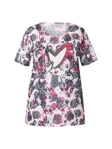 Футболка MIAMODA Shirt, цвет schneeweiß