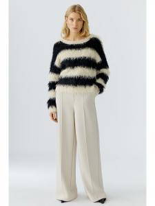 Брюки кремового цвета Oui