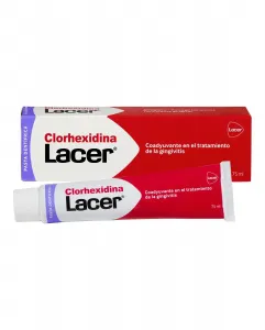Зубная паста с хлоргексидином, туба 75 мл Lacer