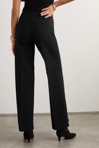 SPANX Идеальные широкие брюки из стрейч-понте, черный