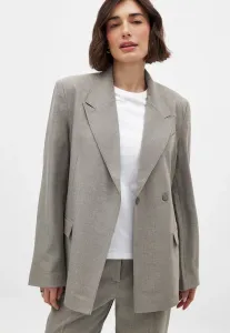 Обычный пиджак с поясом Na-Kd, Greige