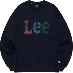 Lee Свитшот мужской морской синий
