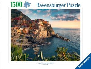 2D пазл: Вид на Чинкве-Терре 1500 деталей Ravensburger