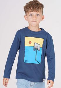 Лонгслив Band of Rascals s Court, синий