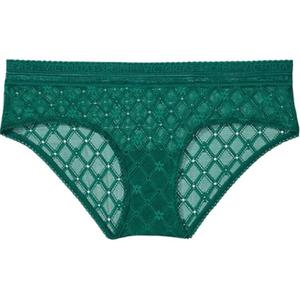 Трусы Victoria's Secret Женские 1 упаковка Бирюзовый, 1 упаковка (Сине-зеленый)