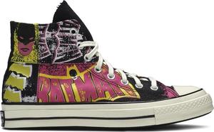 Кроссовки Converse Batman x Chuck 70 High 80th Anniversary - Black, разноцветный
