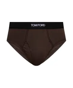 Трусы с логотипом Tom Ford, коричневый