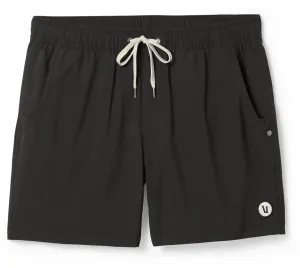 Короткие шорты мужские с внутренним швом 7 дюймов Vuori, Black