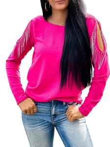 Все, что ты хочешь: топ с пайетками в розовом BiBi