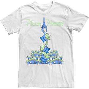 Мужская футболка с плакатом «История игрушек» Alien Planet Licensed Character, белый