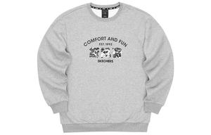 Яркий свитшот Unisex Skechers, серый