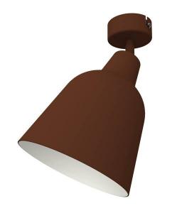 Потолочный светильник Lumicom Dong, 16x16x16 см, коричневый