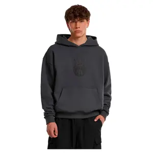 Худи Mister Tee Teamdream Ultraheavy Oversize, серый