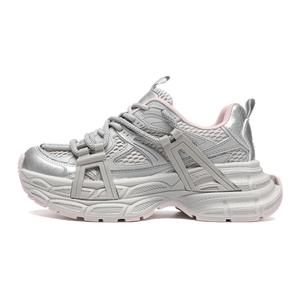 Кроссовки Manacles, увеличивающие рост, износостойкие, легкие и дышащие, низкие, массивные, женские ZHR, Silver