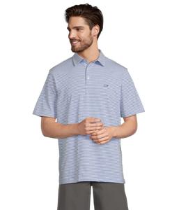 Поло Vineyard Vines Heathered Winstead Sankaty Polo, White Cap/Yatch Blue/Americana