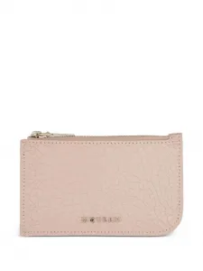 Кошелек с круговой молнией Alexander McQueen, розовый