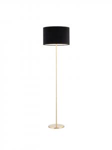 Home24 Напольная лампа Satley черного цвета