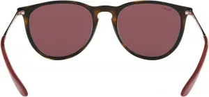 Женские солнцезащитные очки Ray-Ban Rb4171 Erika Round, Havana/Dark Violet