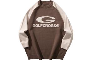Джемпер унисекс GOLFCROSS, Coffee