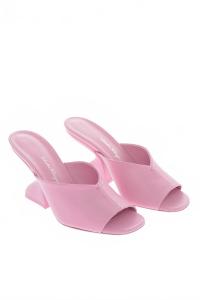 Salvatore Ferragamo Женские мюли с открытым носком, розовые