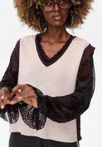 Джемпер blue shadow CRAZY, Beige