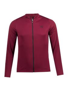 Футболка с короткими рукавами бордового цвета JP1880