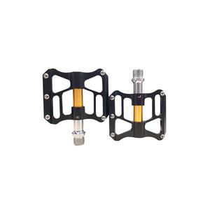 Педали Gineyea K-3462, 97×82 мм, черный/золотистый