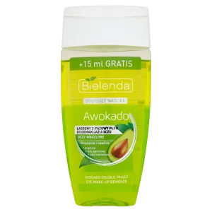 Bielenda Bouquet Nature Awokado мягкое двухфазное средство для снятия макияжа с глаз, 140 мл