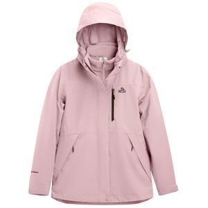 PELLIOT Ветровка женская водонепроницаемая ветрозащитная дышащая износостойкая термоизолирующая быстросохнущая, Almond Pink
