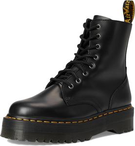 Женские ботинки Dr. Martens Jadon на платформе из гладкой кожи, черные