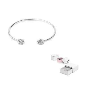 Pandora Серебряный браслет 925 пробы для женщин Silver