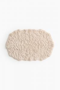 Коврик для ванны H&M Cotton, 60X90 см, бежевый