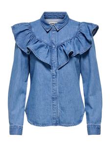 ONLY Блуза 'ONLINDIGO' в синем дениме