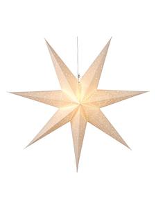 STAR Trading Бумажная звезда "Sensy Star 70" кремового цвета - Ø 70 см