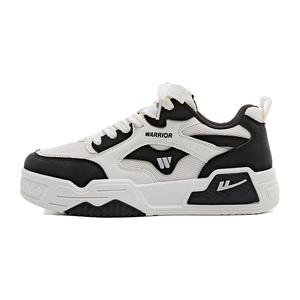 WARRIOR Женские кроссовки для скейтбординга, устойчивые к истиранию, увеличивающие рост, бежево-черные