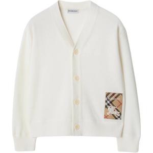 Burberry Свитер FW24 Ivory White детский