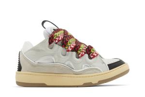 Кроссовки Lanvin Wmns Curb Sneakers White2022, белый