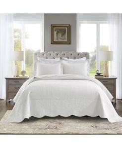 Комплект одеял большого размера из 3 предметов из 100 % хлопка TG - King MarCielo, белый