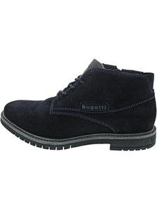 Bugatti Синие ботинки на шнуровке